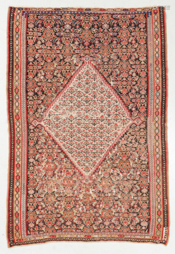Senneh Kilim, Persia, Circa 1900, 4'4'' x 6'2''