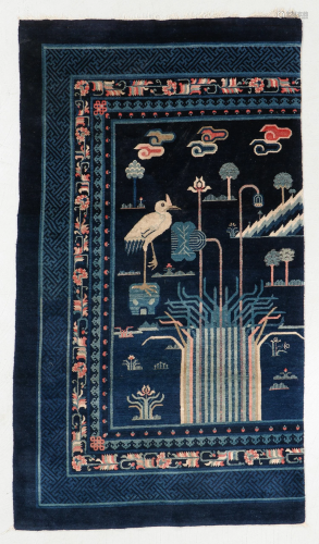 Peking Rug, China, Circa 1900, 4'2'' x 7'3''