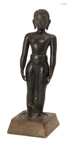 A Jain bronze figure of Tirthankara, South India, 17th centu...