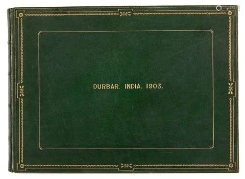 Two photograph albums commemorating the Delhi Durbar of 1903...