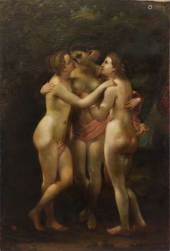 WILLIAM ETTY Attributed to. The three Graces. .