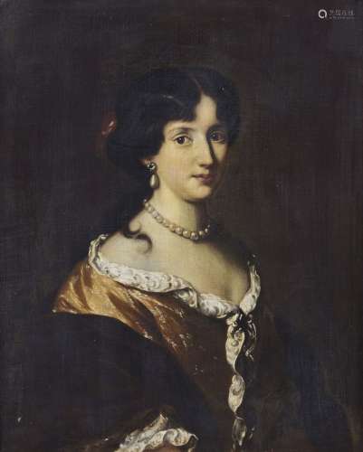 ARTISTA ROMANO DEL XVII SECOLO Portrait of a gentlewoman. .