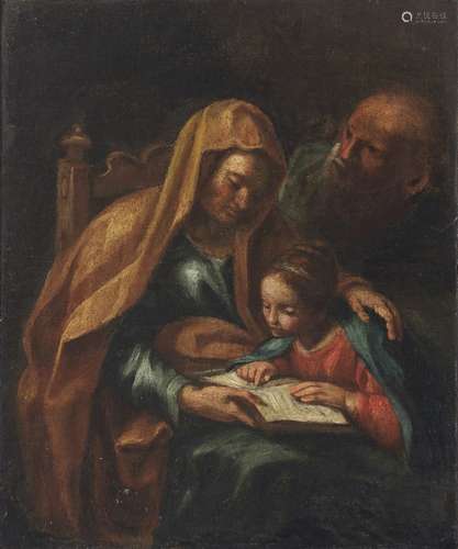 ARTISTA EMILIANO DEL XVIII SECOLO The education of Mary. .