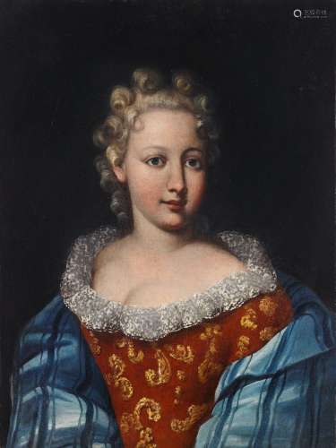 ARTISTA PIEMONTESE DEL XVIII SECOLO Portrait of a noblewoman...