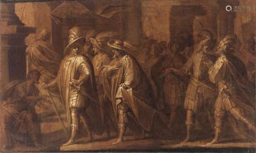 PIER FRANCESCO MORAZZONE Cicle of. Procession of knights.