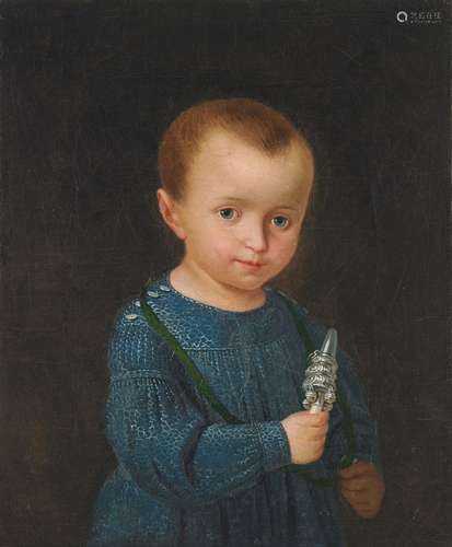 ARTISTA DEL XIX SECOLO Portrait of a child. .