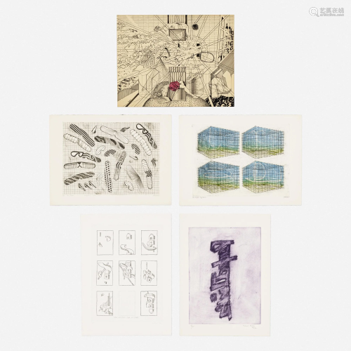 Various Artists, five works