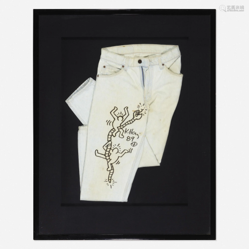 Keith Haring, Untitled (Jeans)