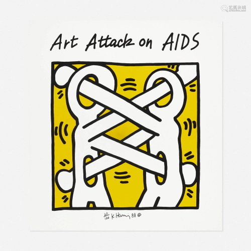 Keith Haring, Art Attack on Aids