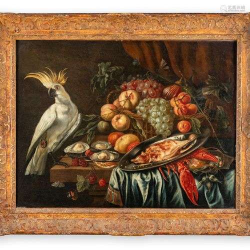 Dans le goût d’Abraham van BEYERENNature morte au homard, hu...