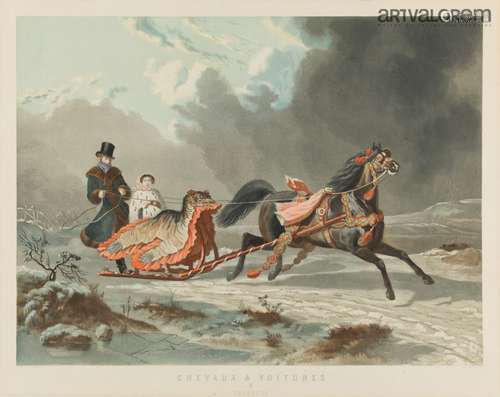 Henri Auguste de MONTPEZAT (1817-1859) gravé par Leblanc Sér...