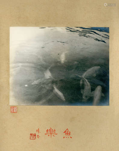 穆一龙 1930-1940s 鱼乐 银盐纸基/Gelatin Silver Print