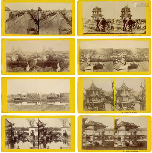 查尔斯·杜宾 1860 第二次鸦片战争中的中国（10张） 蛋白照片/Album...