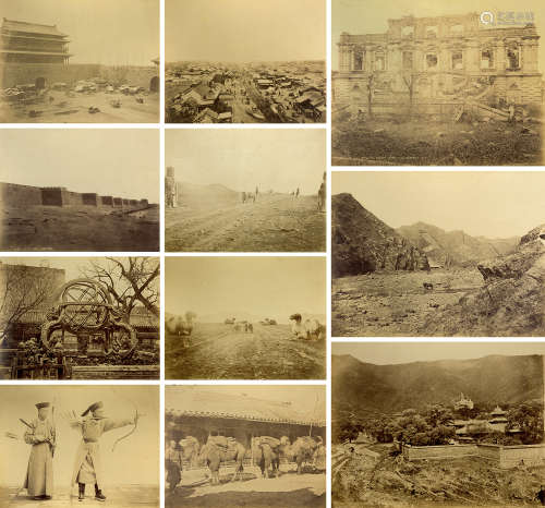托马斯·查尔德 1875-1878 北京旧影（11张） 蛋白照片/Albumen Prin...