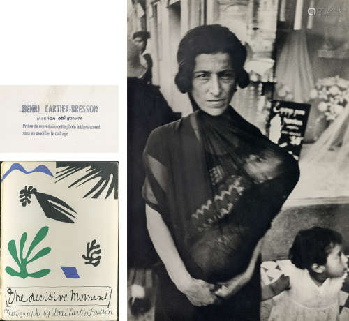 亨利·卡蒂埃·布列松 1934/1952 《决定性瞬间》及作品“墨西哥城” 摄...