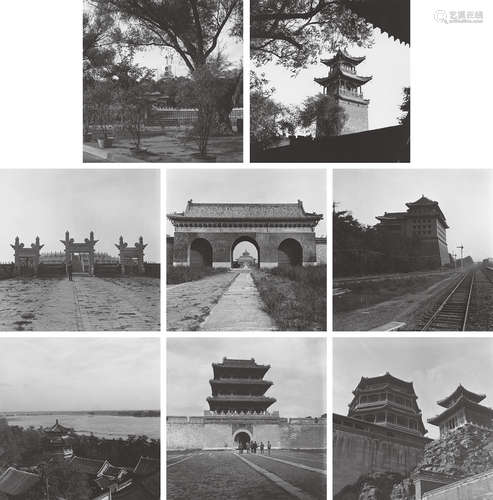 1920-1930s 民国北京风景建筑底片（38张） 底片/Negative