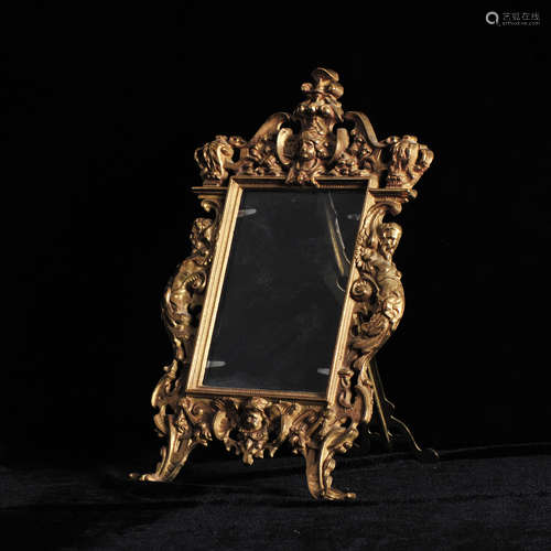 A Gilding Bronze Photo Frame