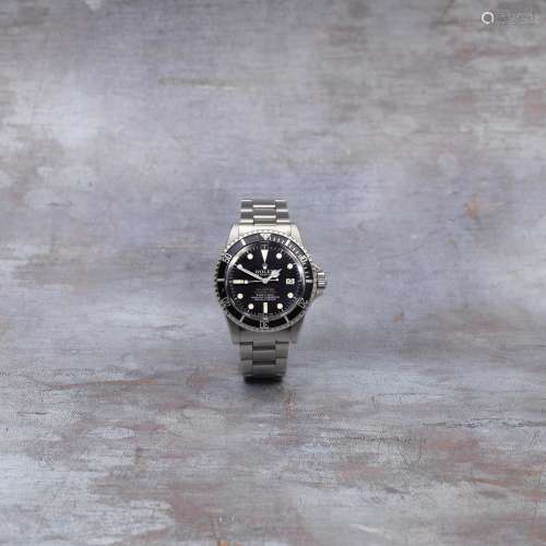 Rolex. A rare stainless steel automatic calendar bracelet wa...