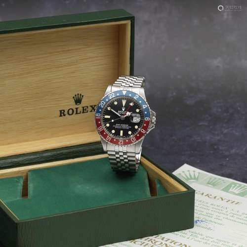 Rolex. A stainless steel automatic calendar bracelet watch w...