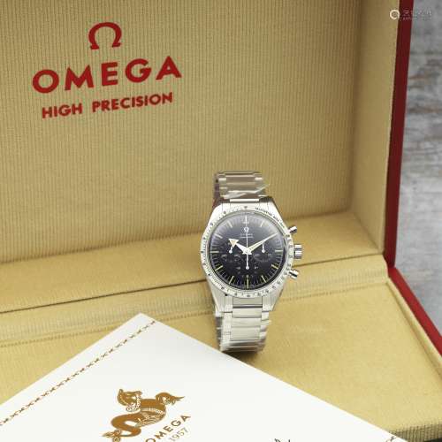 Omega. A Limited Edition stainless steel manual wind chronog...