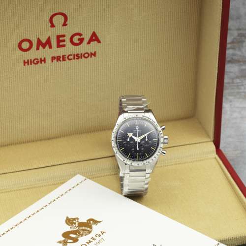 Omega. A Limited Edition stainless steel manual wind chronog...