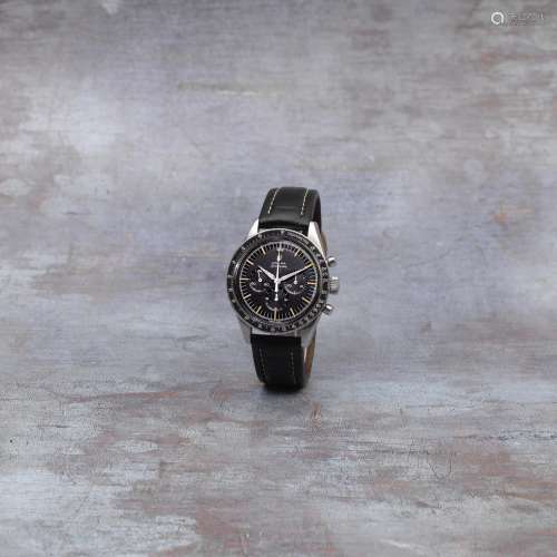 Omega. A stainless steel manual wind chronograph wristwatch ...