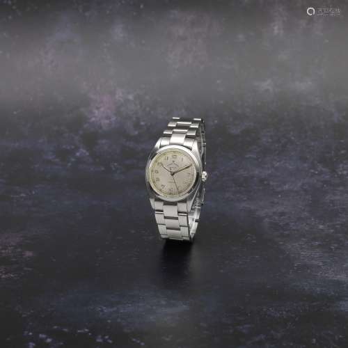 Rolex. A stainless steel automatic bracelet watch Oyster Per...