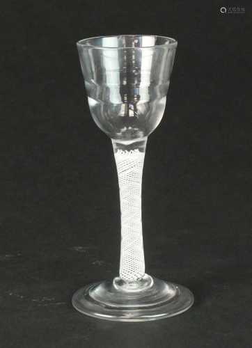 An 18th-centry 'Lynn-type' wine glass