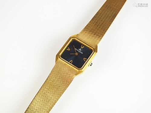 An 18ct gold Jaeger Le Coutre wristwatch