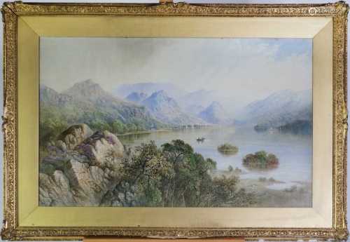 Cornelius Pearson (British 1805-1891) Large Watercolour of D...