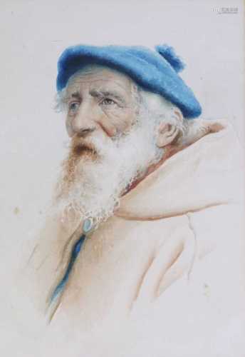 Swedish School (19th Century) Portrait of a Bearded Man wear...