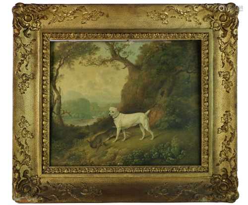 Clifton Tomson (British, 1775-1828), a Staffordshire Bull Te...