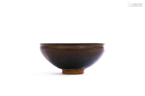 A Brown-Glaze Porcelain Bowl