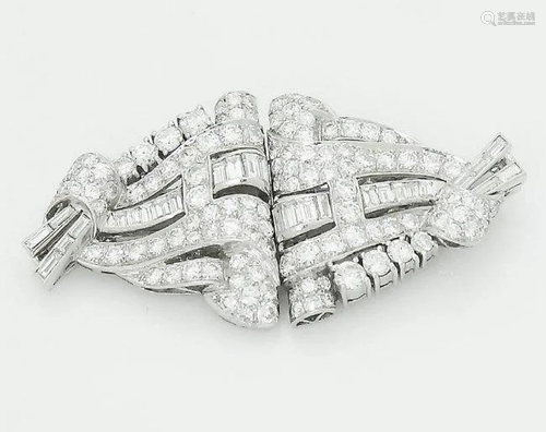 Cartier 1920s Platinum 6.00 TCW VVS/VS Clarity Diamond