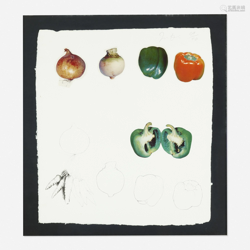 Jim Dine, Vegetables VI