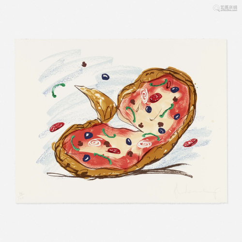 Claes Oldenburg, Pizza / Palette