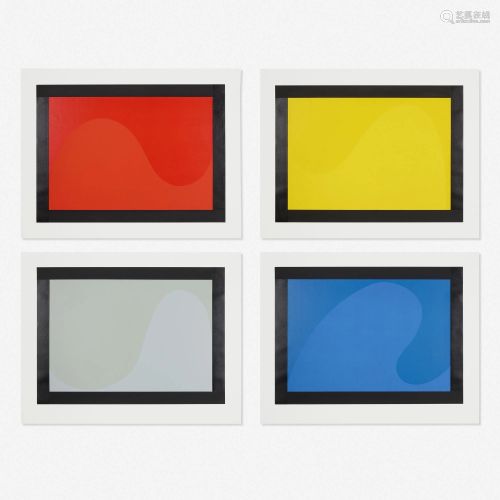 Sol LeWitt, Irregular Forms (Flat and Glossy Colors)