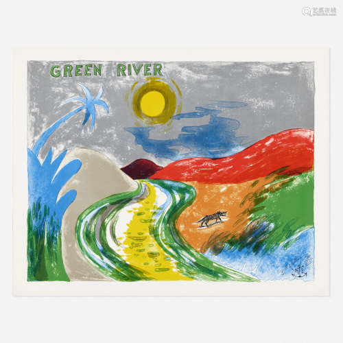 H.C. Westermann, Green River (from Six Lithographs)