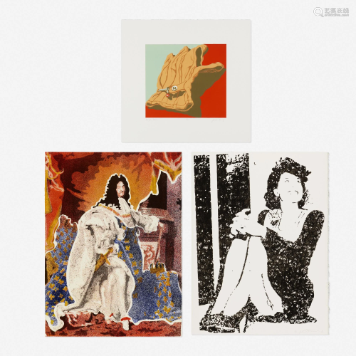 Various Artists, Three works from Six New York Artists