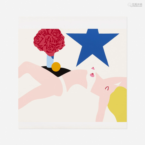 Tom Wesselmann, Great American Nude for Banner