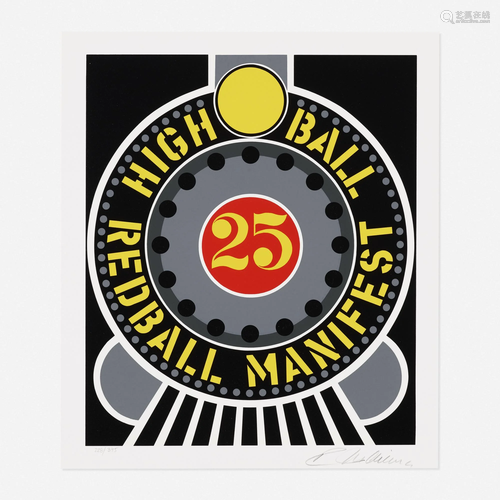 Robert Indiana, High Ball Red Ball Manifest