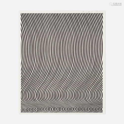 Bridget Riley, Untitled (Richard Feigen Gallery)