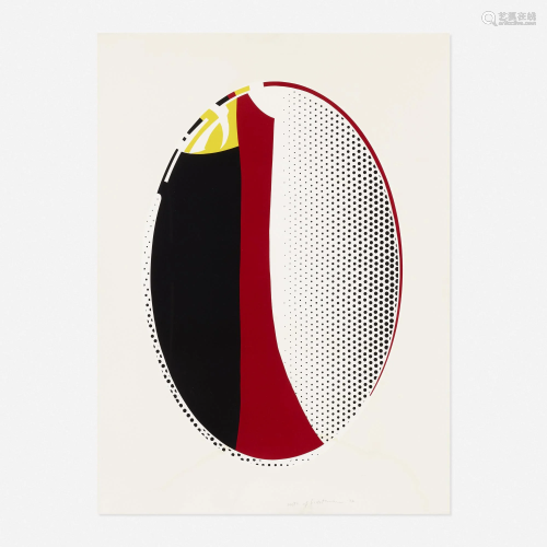 Roy Lichtenstein, Mirror #6 (from the Mirror series)