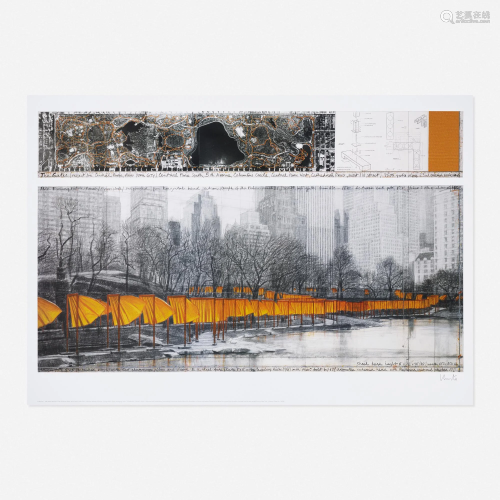 Christo, The Gates, from the Project for Central Park