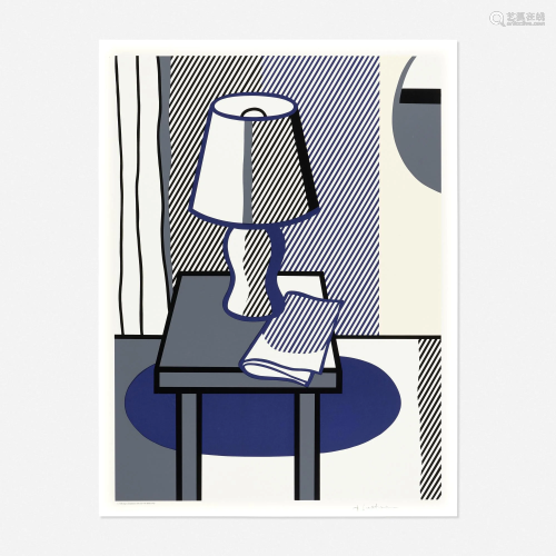 Roy Lichtenstein, Still Life with Table Lamp