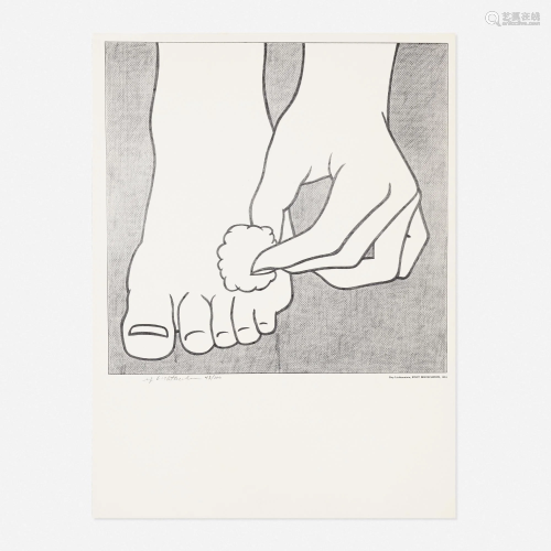 Roy Lichtenstein, Foot Medication