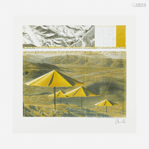 Christo, Yellow Umbrellas