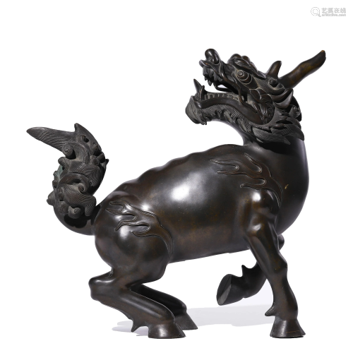 Chinese Bronze Beast, Qi Lin