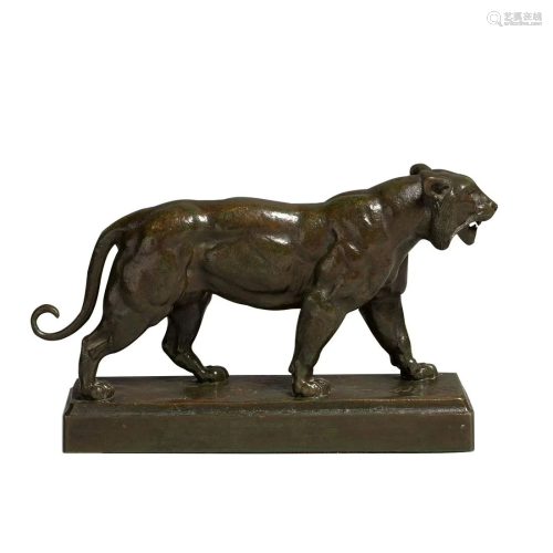 Bronze Scupture of Tiger, Barye 18th C