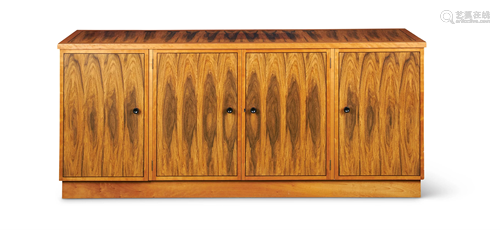 A WALNUT AND AMERICAN WALNUT SIDEBOARD, DAVID LINLEY